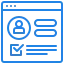 Ilustração de um funil representando o processo de matrícula automatizada em uma instituição de ensino